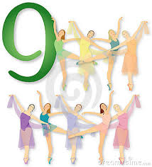 9 ladies dancing