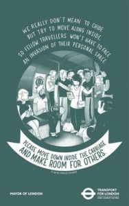 London Underground - Make room for others