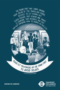 London Underground - Pushy Passengers