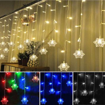 Ebay - Luci a forma di iocchi di Neve